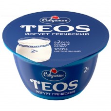Йогурт Греческий Теос 2% 140гр.
