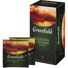 ай Greenfield Golden Ceylon черный 25 пакетиков