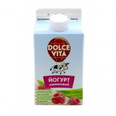 Йогурт DOLCE VITA малина 450г.