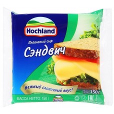 Плавленый Сыр Хохланд Сэндвич 45% 150г.