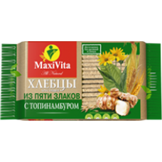 Хлебцы Maxi Vita 5 злаков с топинамбуром 150 г