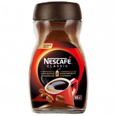 Nescafe Classic Кофе Растворимый с Молотой Арабикой, с/б 95г