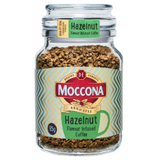 Кофе Moccona с ароматом лесного ореха, растворимый сублимированный, стеклянная банка 95 гр