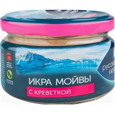 Русское Море Икра Мойвы с креветкой, в майонезном соусе, 165 г