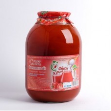 Сок томатный с солью "Соки Крыма" 3л