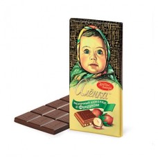 Шоколад Алёнка с фундуком, Красный Октябрь, 100 гр.