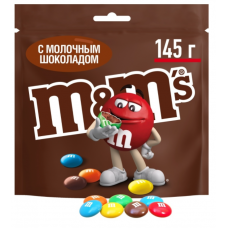 M&M's драже c молочным шоколадом, 145г