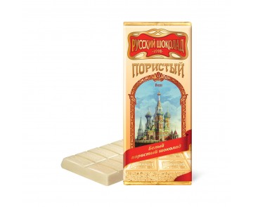 Шоколад белый пористый, Русский шоколад, 90 гр.