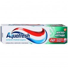  Зубная паста Aquafresh  мягко - мятная 100 мл (формула 3 защиты)