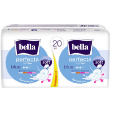 Bella Прокладки супертонкие "Perfecta Ultra" Blue 2x10 шт в упаковке