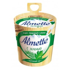 Творожный Сыр Альмете Зелень 150г.