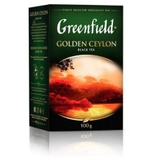 Чай Greenfield Golden Ceylon черный листовой, 100 г
