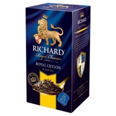 Чай Richard Royal Ceylon черный, 25 пакетов