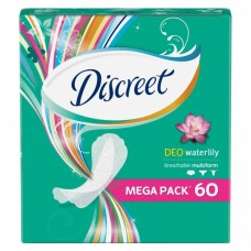 Прокладки ежедневные Discreet DEO  waterlily 60шт