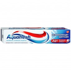 Зубная паста Aquafresh  освежающе - мятная (Формула 3-й защиты) 100мл.