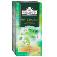 Чай Ahmad Tea Мята-Мелисса зеленый 25 пакетиков по 1.8 г