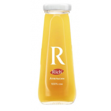 Сок Rich Апельсиновый 100% 0.2 л