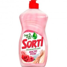 Жидкость для посуды SORTI Масло Розы 1л.