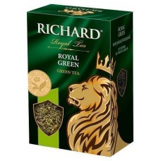 Чай зеленый Richard Royal Green китайский купнолиствой, 90 г