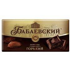 Шоколад «Бабаевский» горький, 100 г