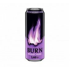 Напиток энергетический Burn Тропический микс 0,449 л